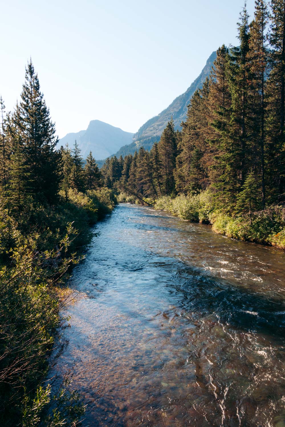 Glacier National Park Travel Guide, Visit 5 Main Sections - Roads and Destinations