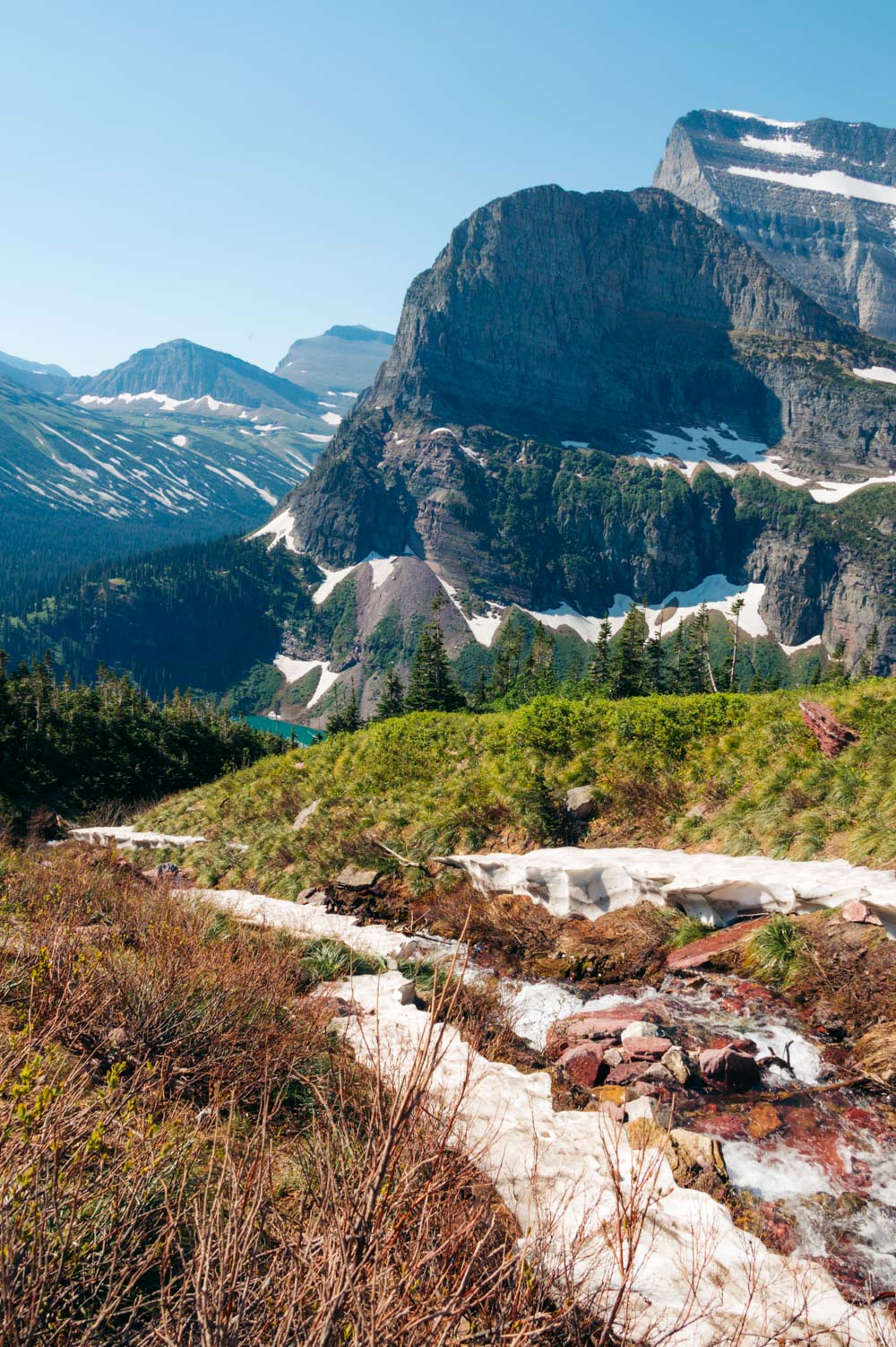 Glacier National Park Travel Guide, Visit 5 Main Sections - Roads and Destinations