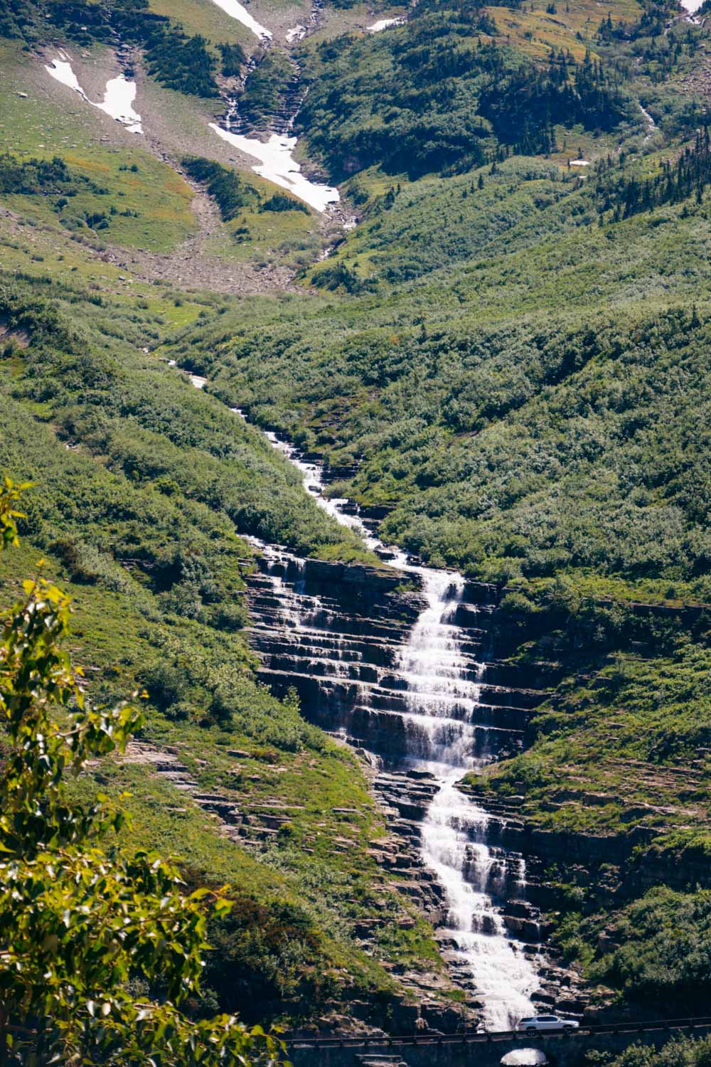 Haystack Creek Falls -- Roads and Destinations