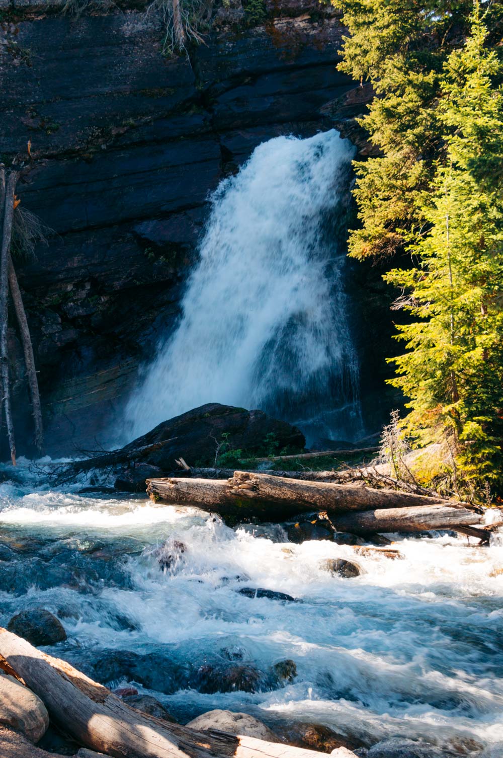 Baring Falls -- Roads and Destinations