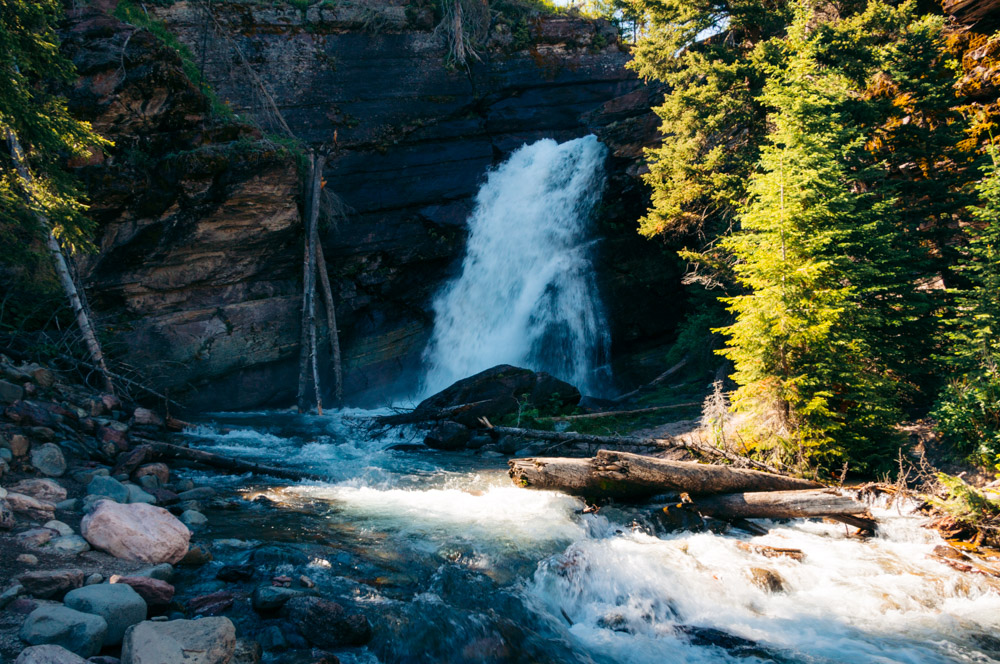 The most photographed cascades and waterfalls in Glacier National Park - Roads and Destinations