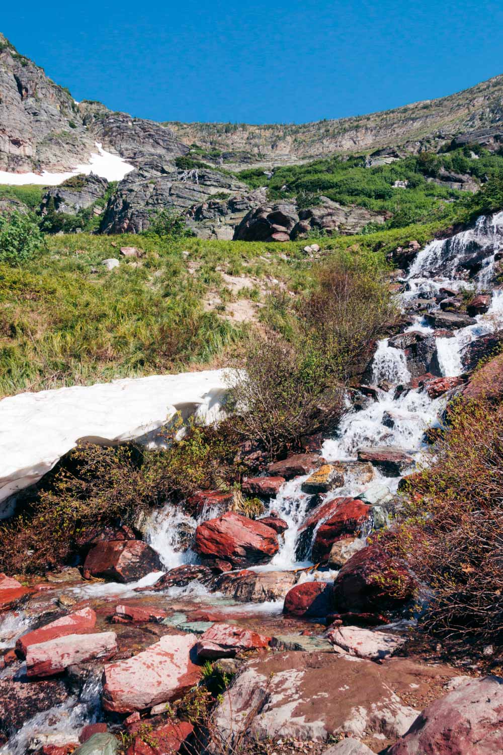 The most photographed cascades and waterfalls in Glacier National Park -- Roads and Destinations