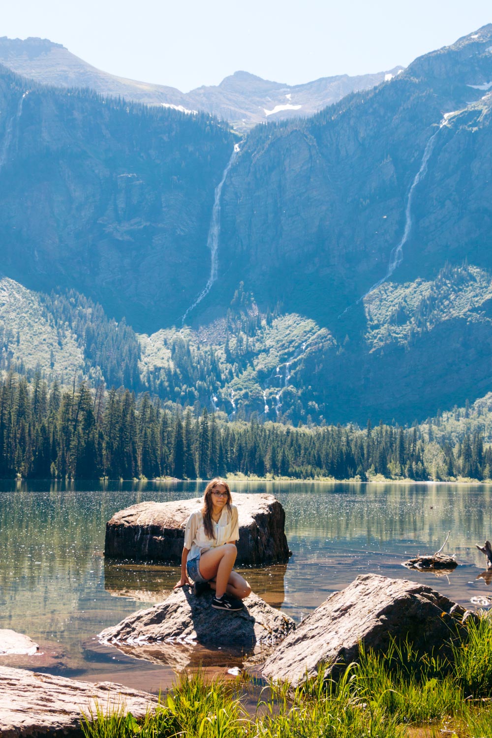 The most photographed cascades and waterfalls in Glacier National Park -- Roads and Destinations