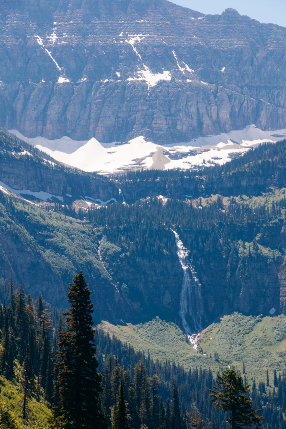 The most photographed cascades and waterfalls in Glacier National Park -- Roads and Destinations