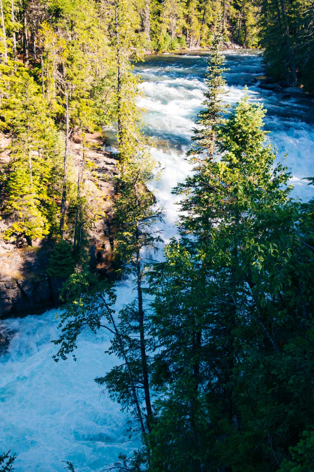 The most photographed cascades and waterfalls in Glacier National Park -- Roads and Destinations