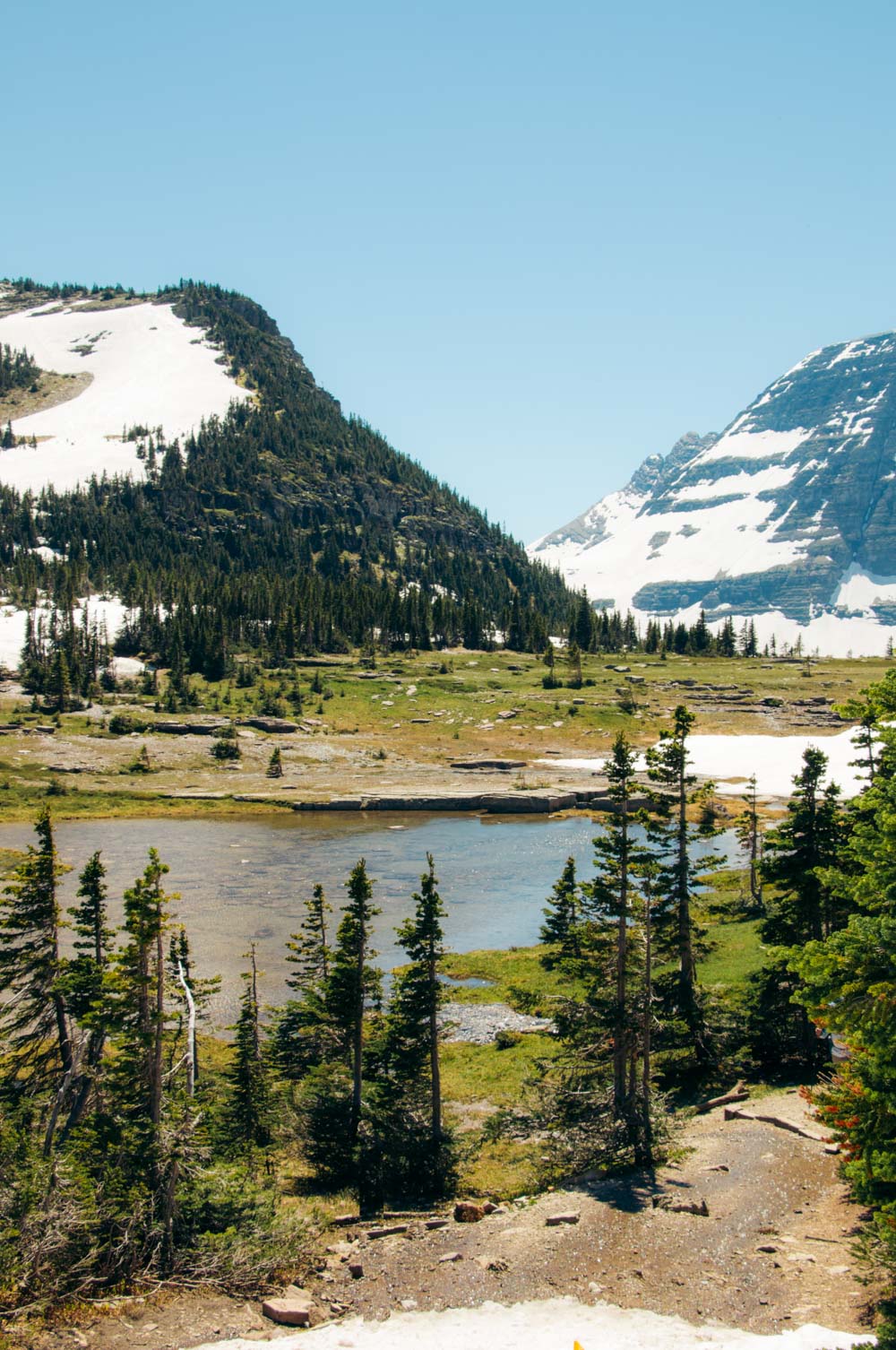 Logan Pass - Roads and Destinations