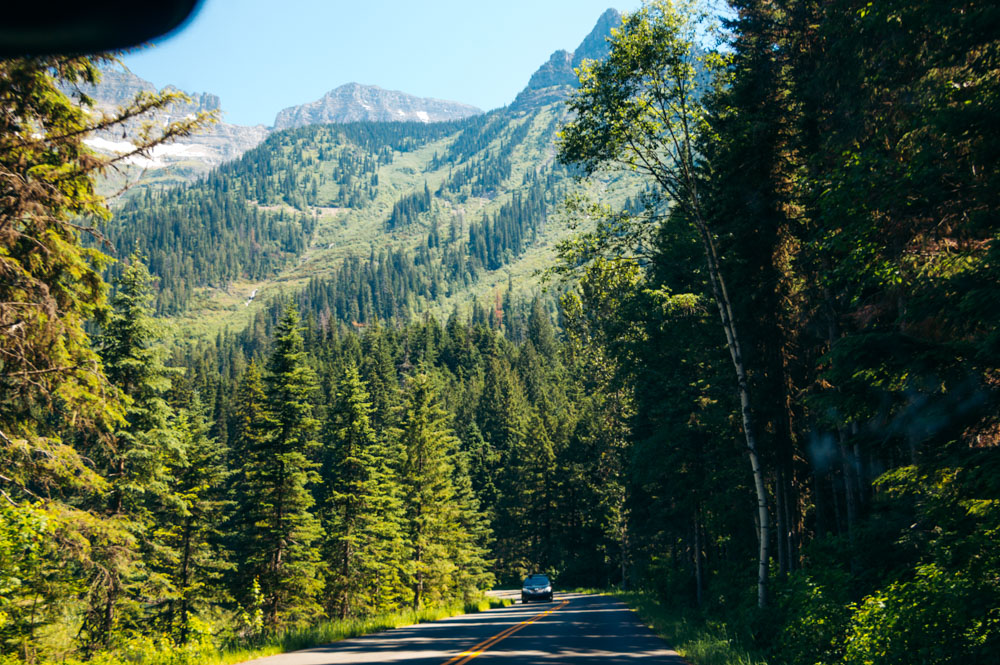 Glacier National Park - Roads and Destinations