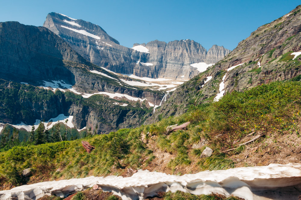 Grinnell Glacier Overlook Trail, Hike in Many Glacier - Roads and Destinations