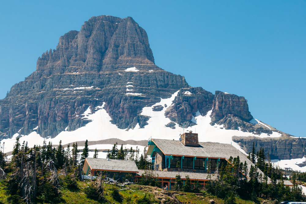 Logan Pass Visitor Center ----- Roads and Destinations