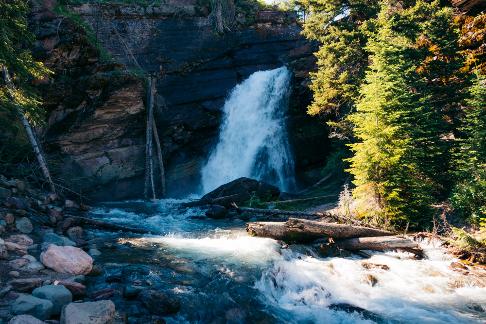 Hike to Baring Falls - Roads and Destinations