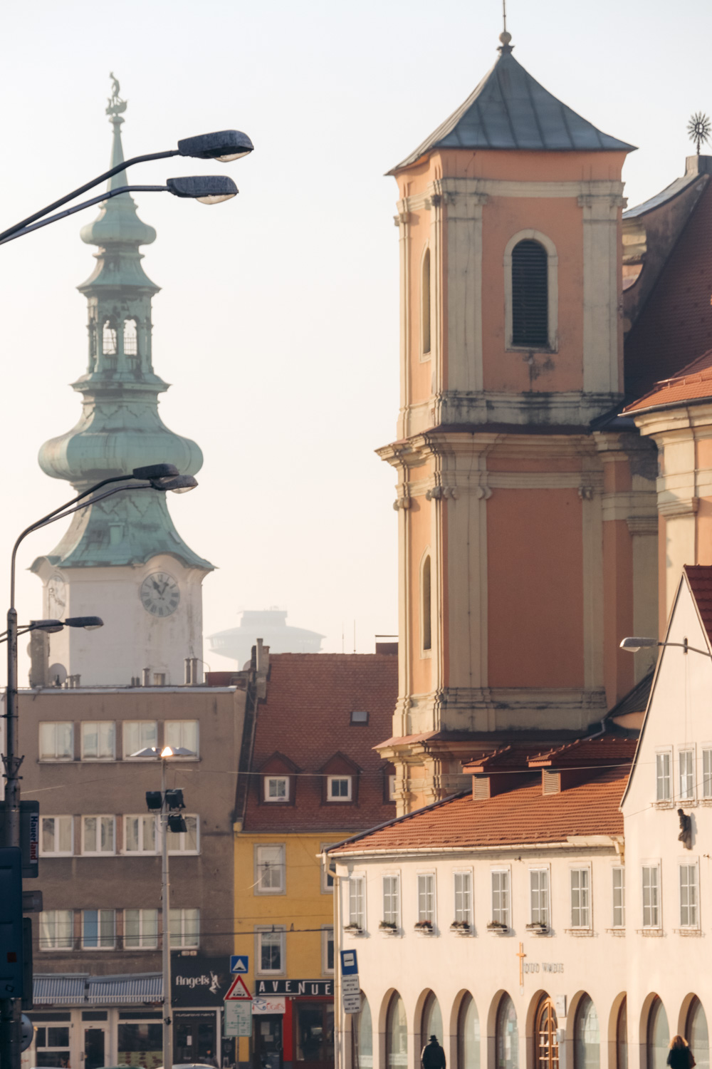 Two sides of Bratislava - Old and New Town - Roads and Destinations