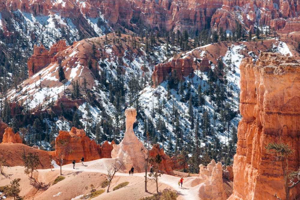 Navajo Loop Trail - Roads and Destinations