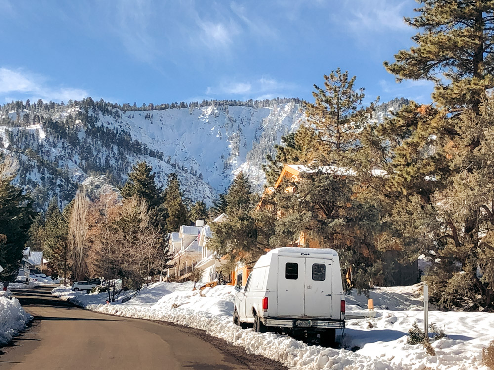 Winter visit to Wrightwood - Roads and Destinations