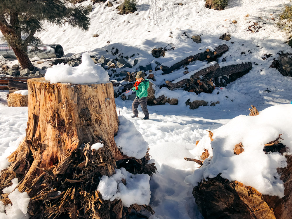 Winter visit to Wrightwood - Roads and Destinations