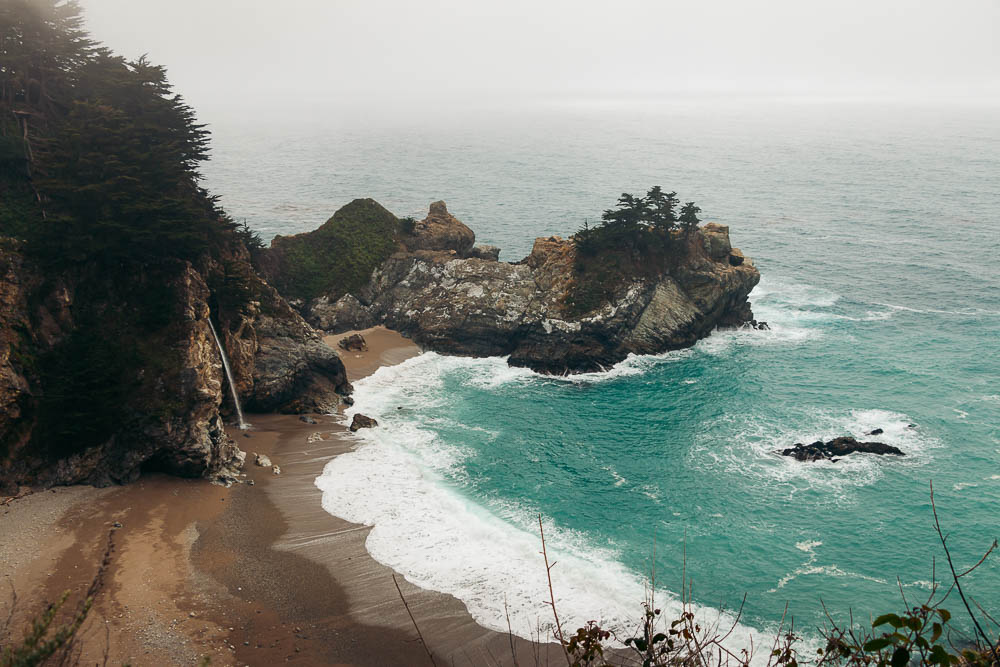 How to visit McWay Falls, Big Sur - Roads and Destinations