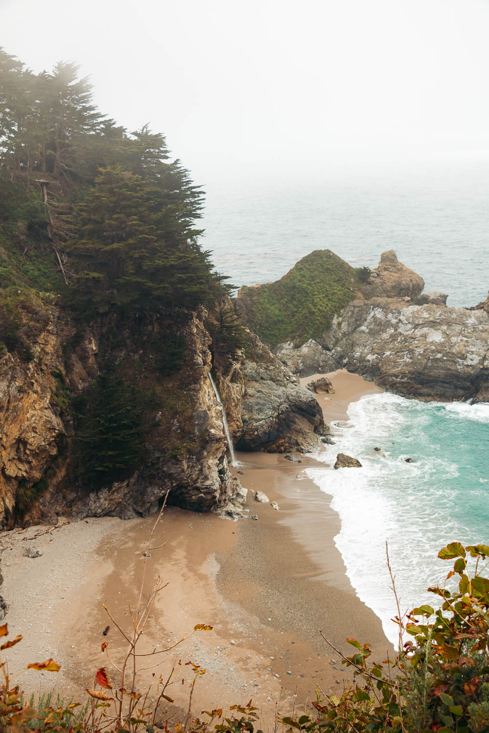 How to visit McWay Falls, Big Sur - Roads and Destinations