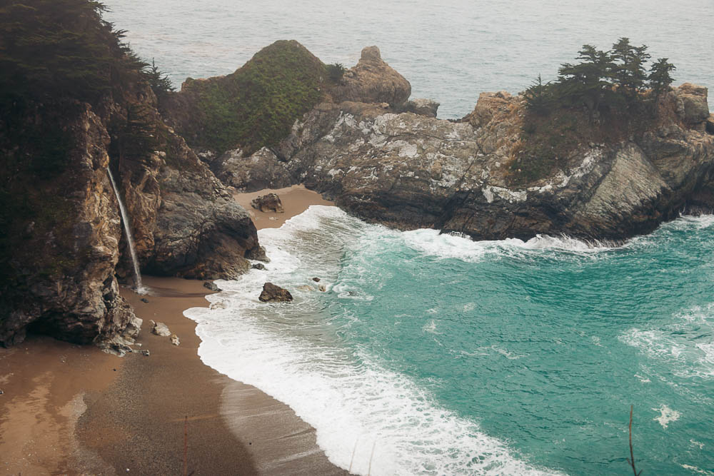 How to visit McWay Falls, Big Sur - Roads and Destinations