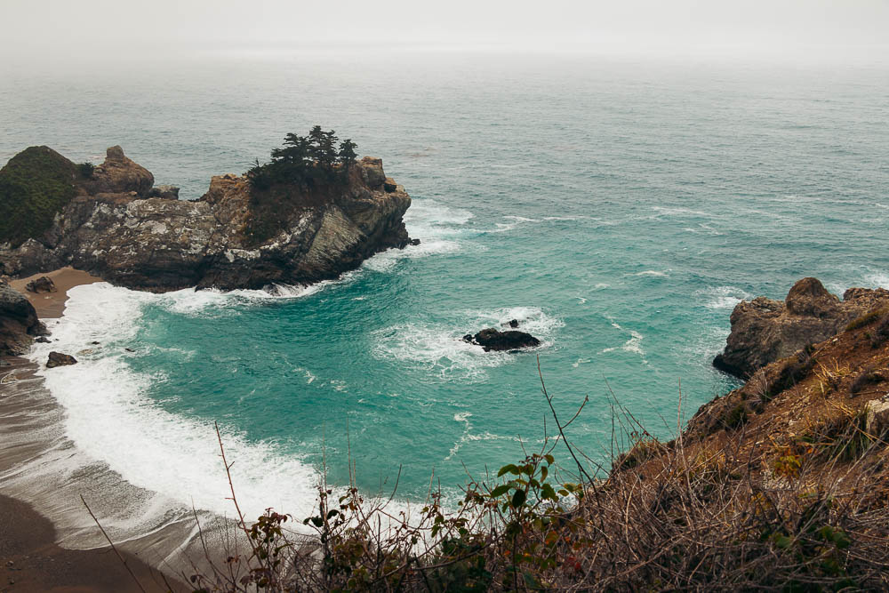 How to visit McWay Falls, Big Sur - Roads and Destinations