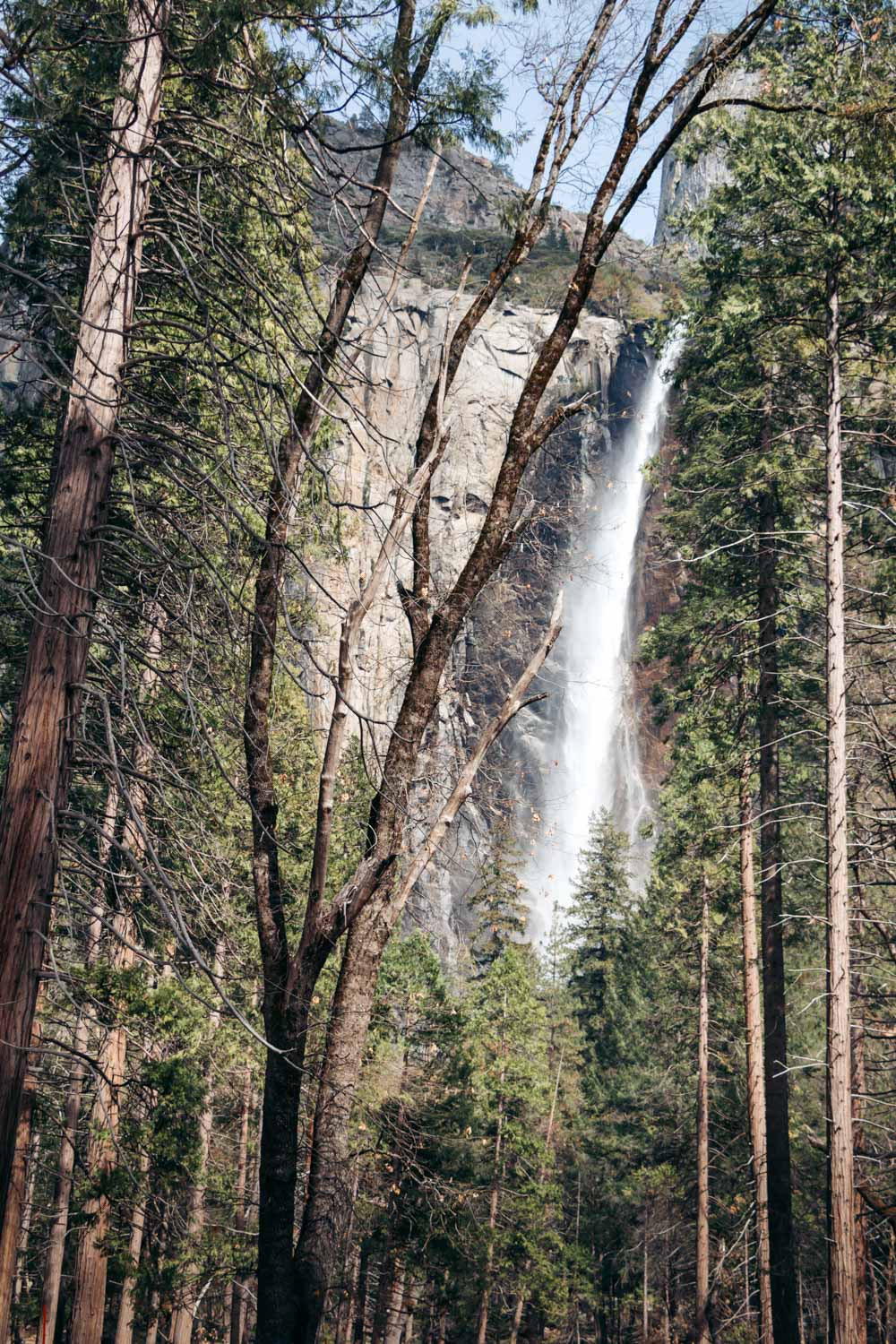 Bridalveil Falls - Roads and Destinations.