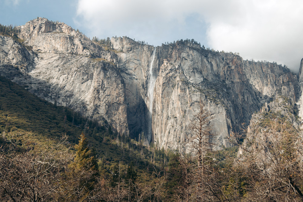 Bridalveil Fall- Roads and Destinations.