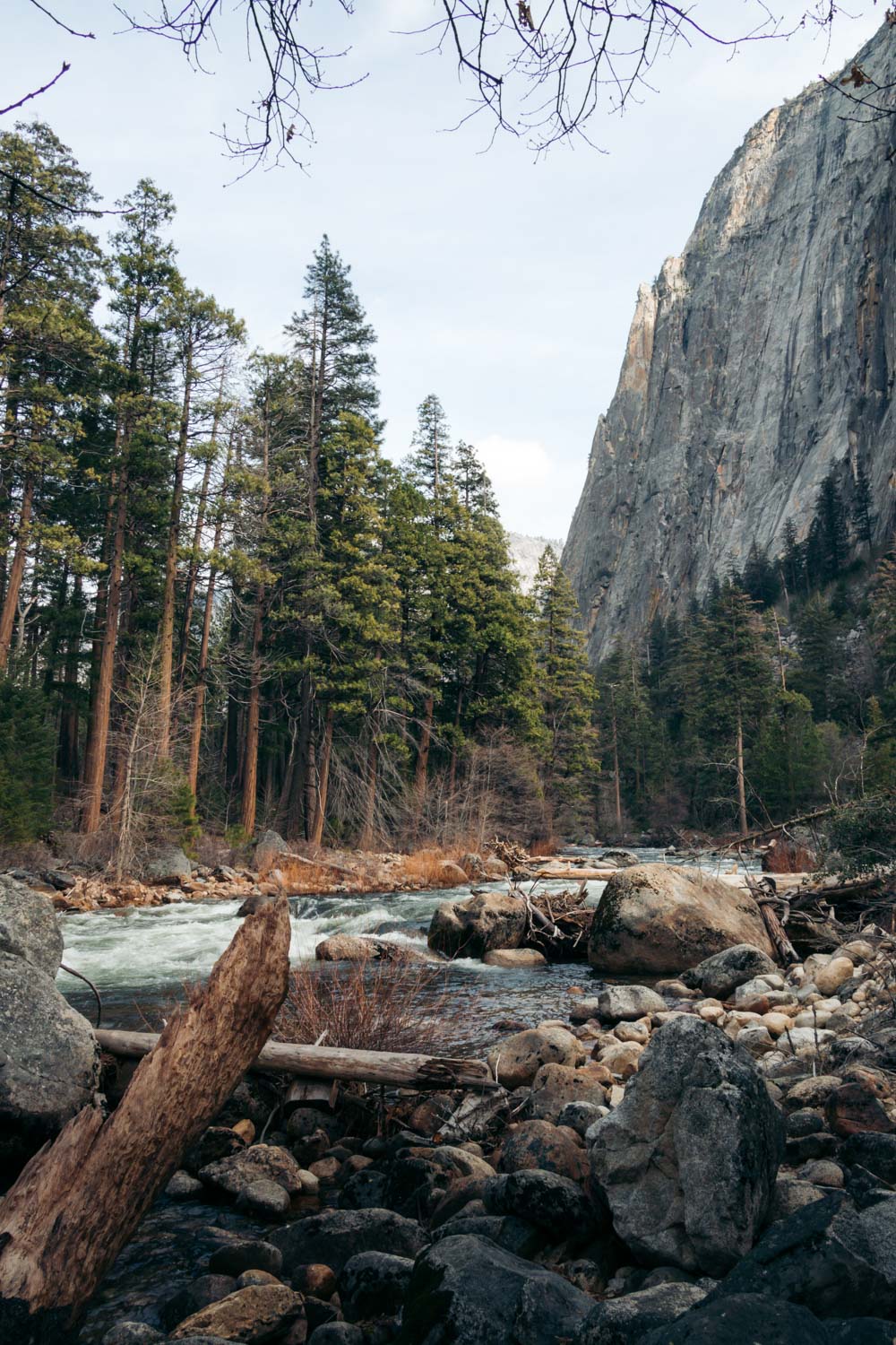 Merced River - Roads and Destinations.