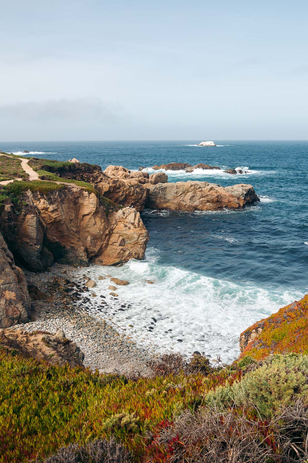 Garrapata State Park in spring - Roads and Destinations