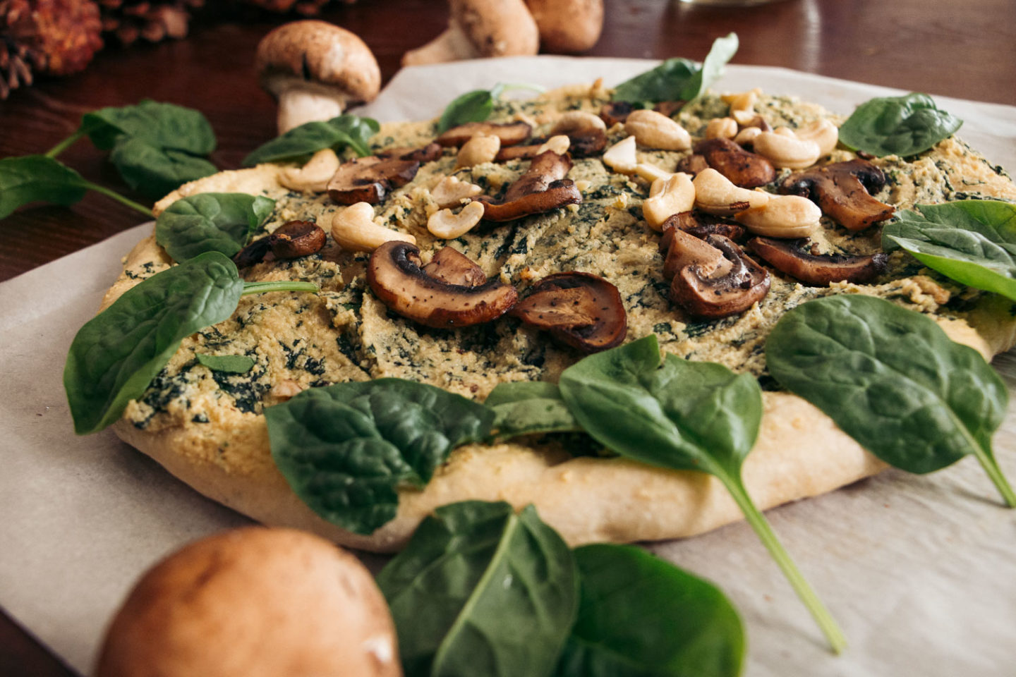 Vegan pizza from scratch - 3 healthy toppings - Roads and Destinations