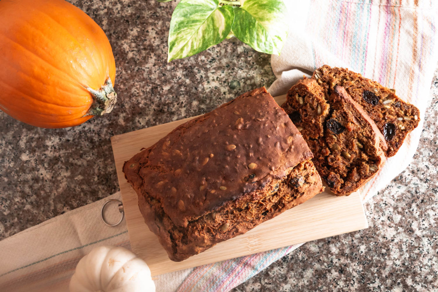 Almost vegan pumpkin bread - Roads and Destinations.jpg