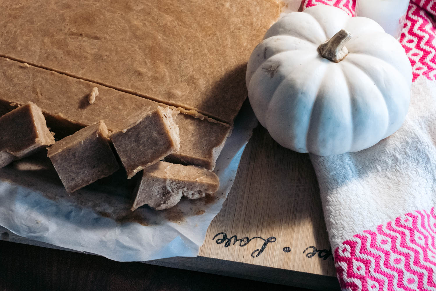 Pumpkin fudge -- Roads and Destinations