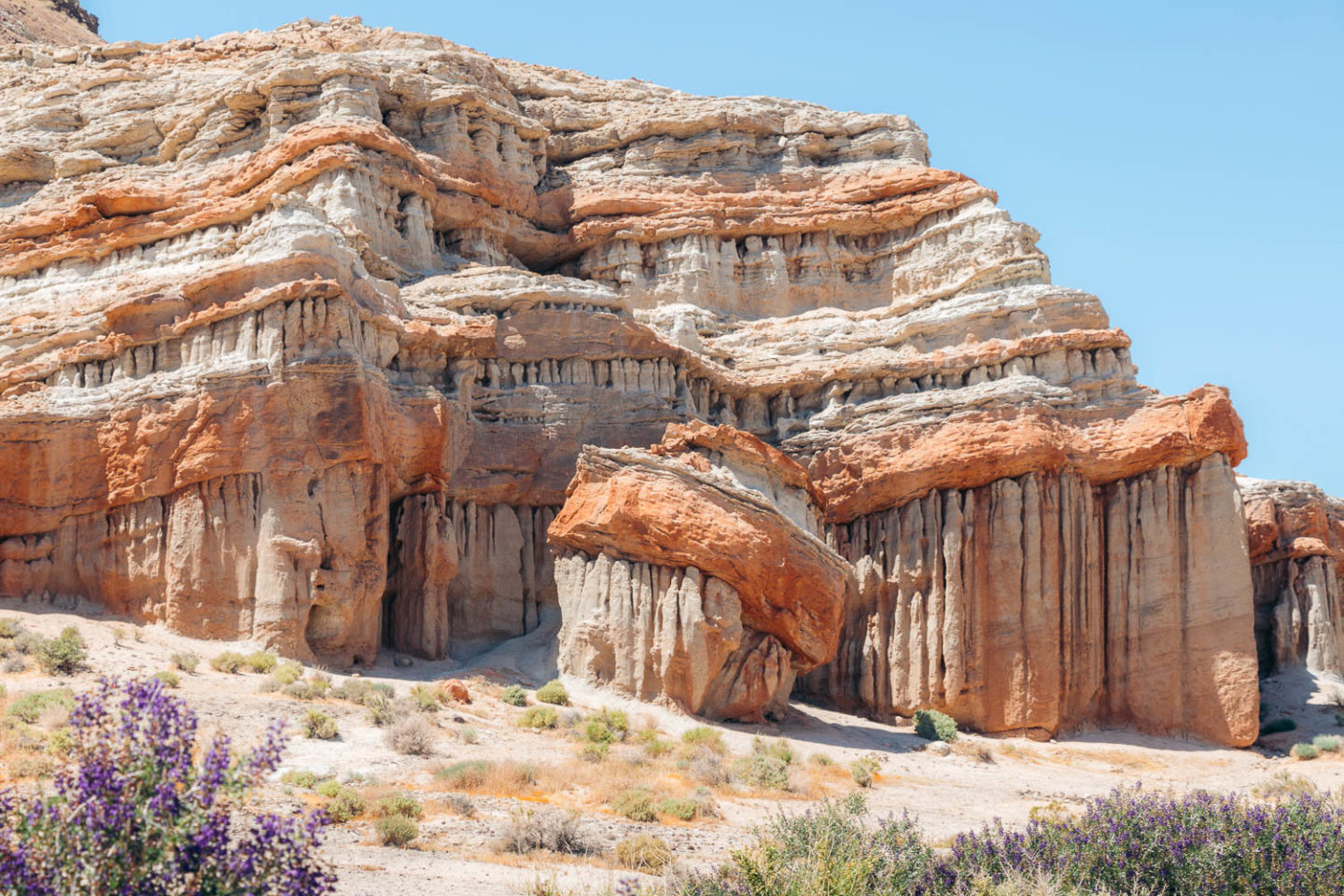 Hiking in Red Rock Canyon State Park, California - Roads and Destinations