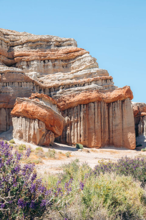 Hiking in Red Rock Canyon State Park, California - Roads and Destinations