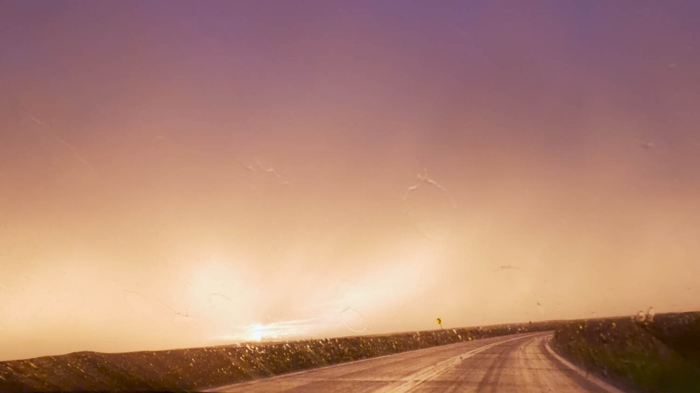 Sunset in the Midwest - Roads and Destinations