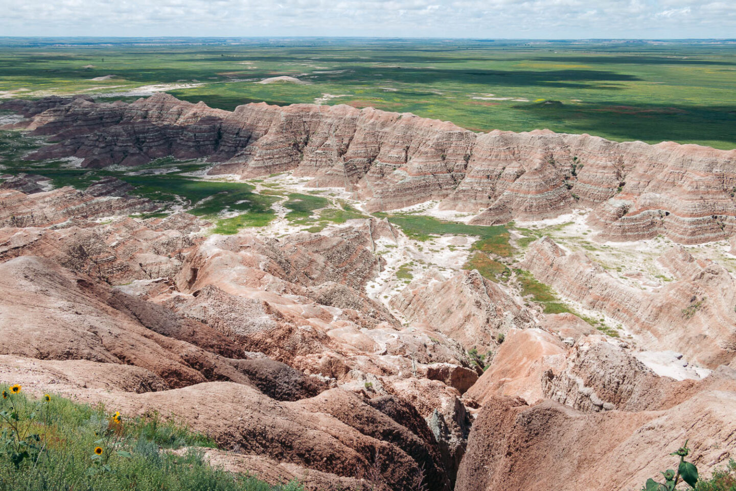 Badlands National Park - Roads and Destinations