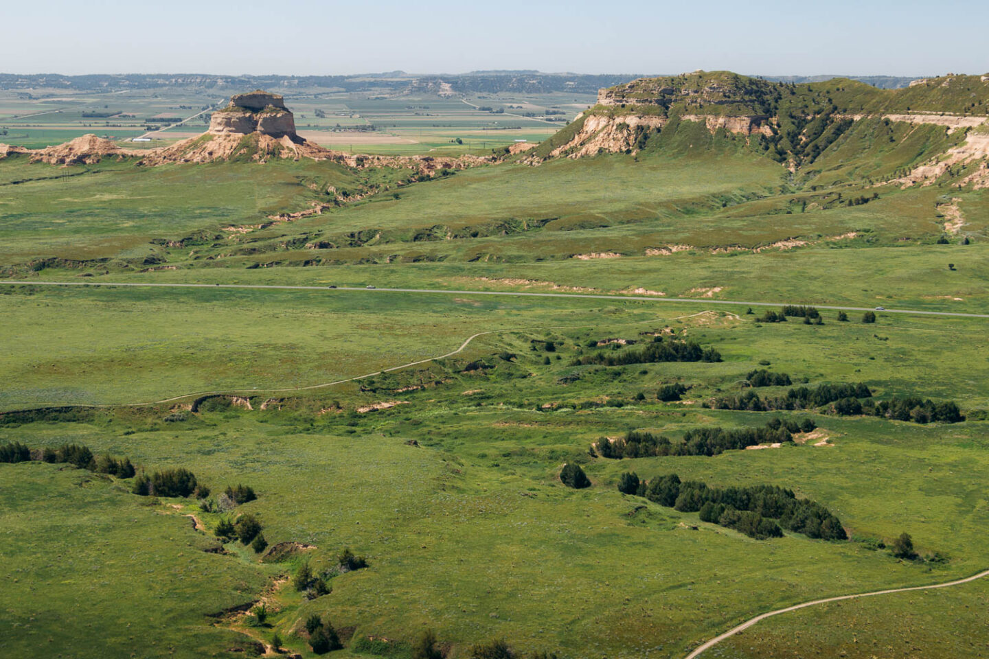 Scotts Bluff, Nebraska - Roads and Destinations