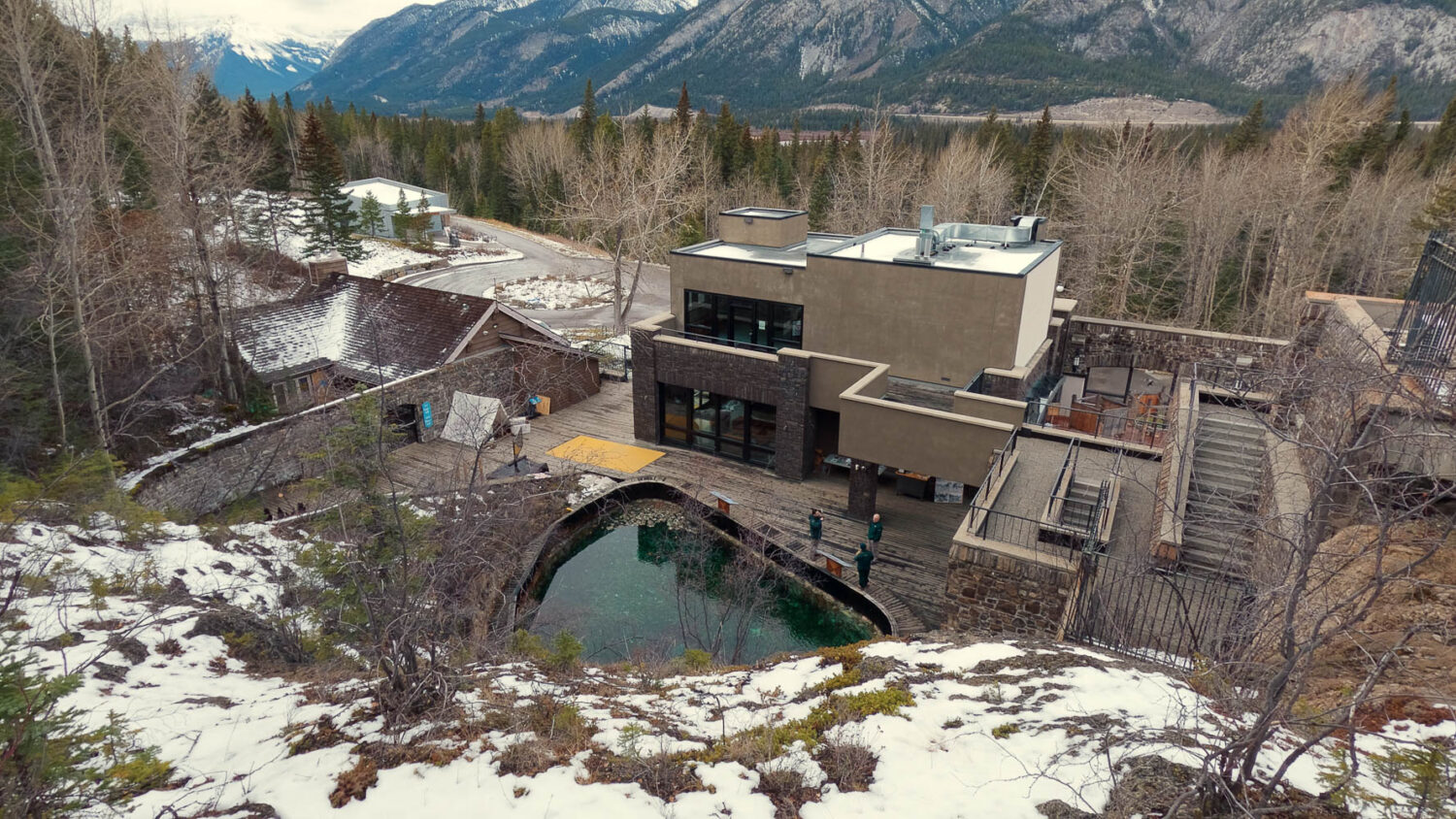 Banff - Cave and Basin Historic Site - Roads and Destinations