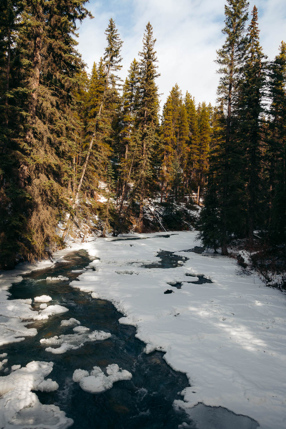 Waterfall Hike at Johnston Canyon - Roads and Destinations 