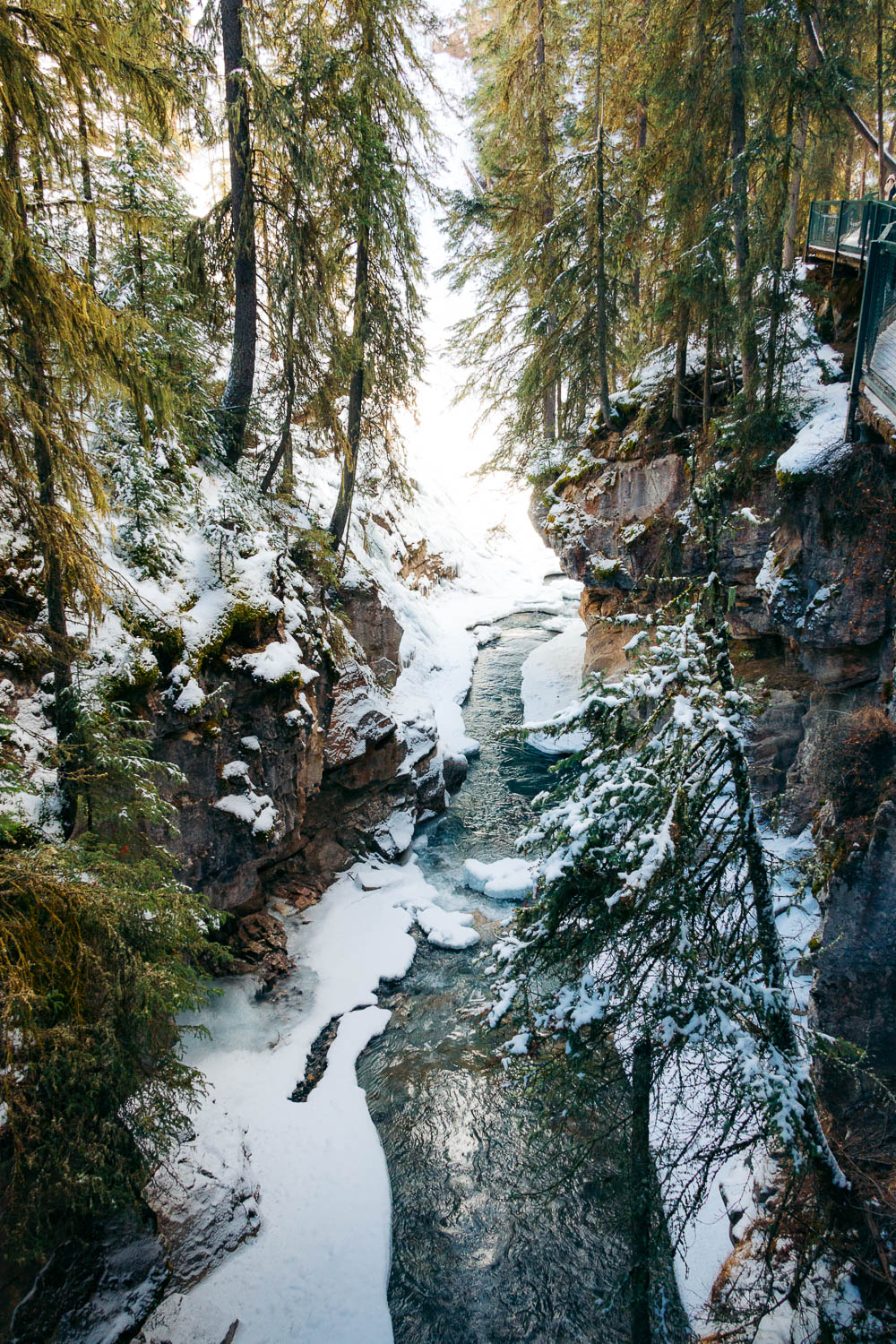 Waterfall Hike at Johnston Canyon - Roads and Destinations 