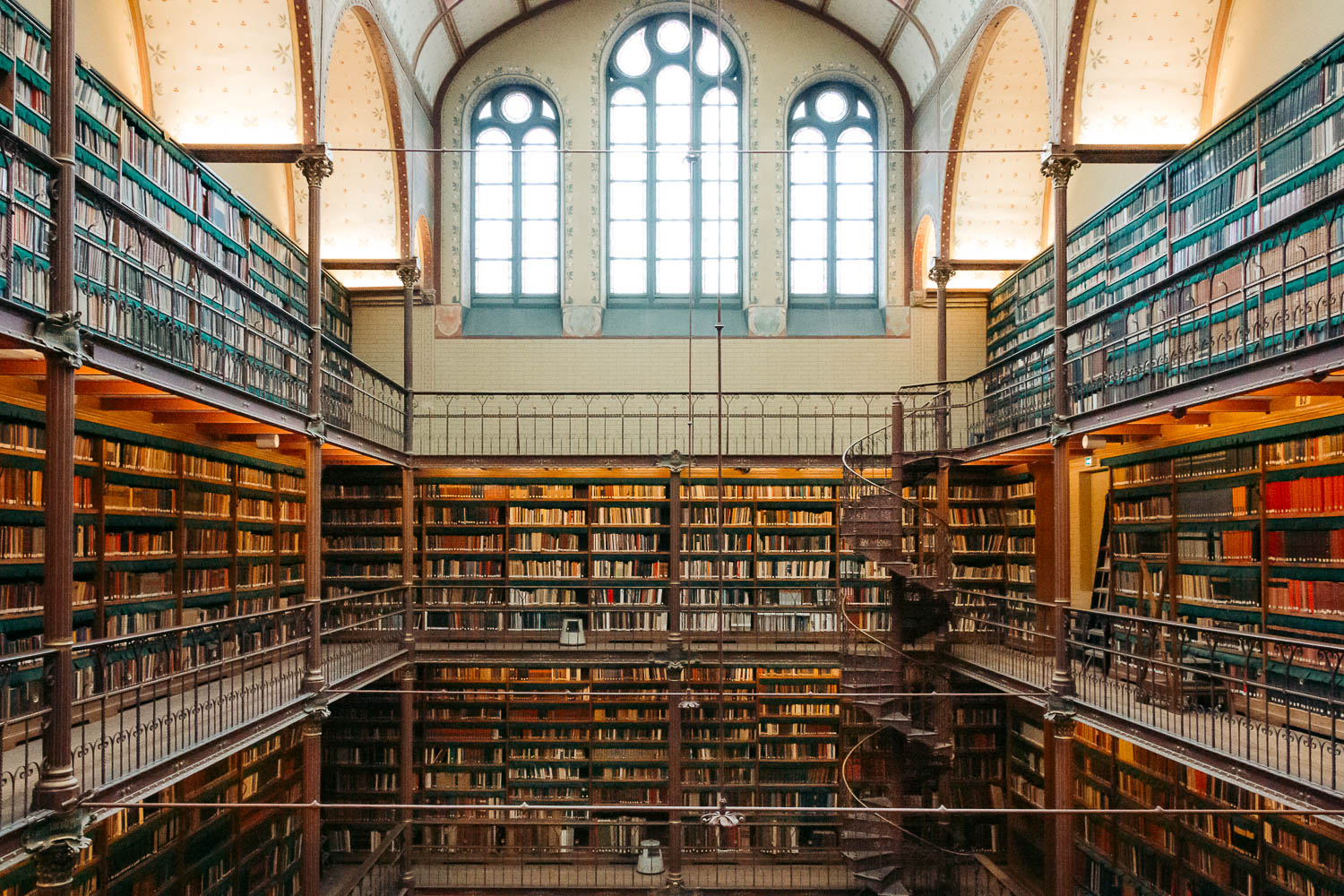 Cuypers Library inside the Rijksmuseum - Roads and Destinations