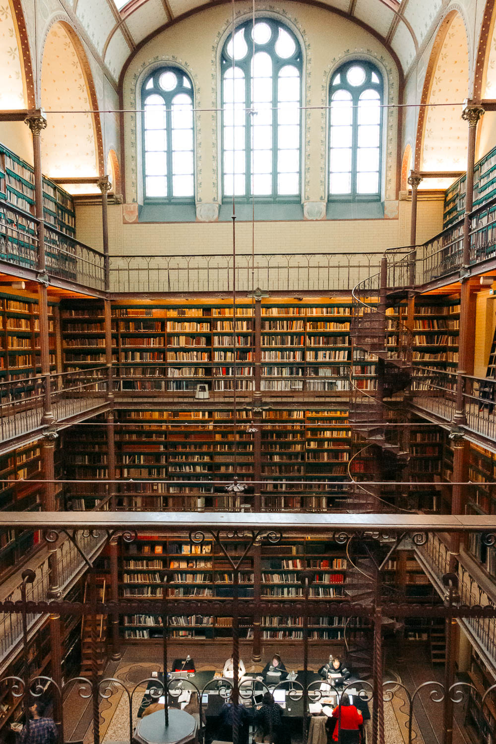 Cuypers Library inside the Rijksmuseum - Roads and Destinations