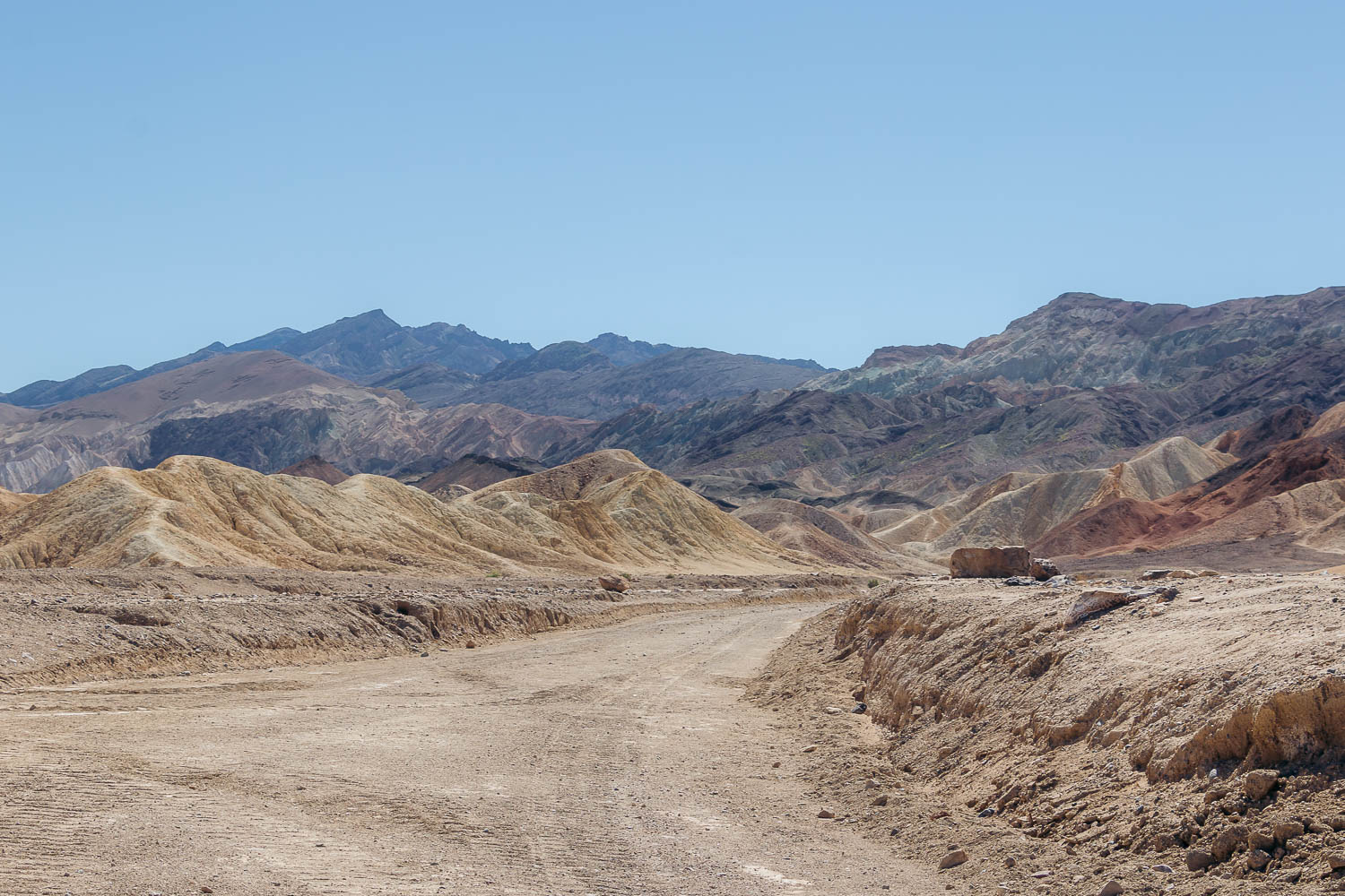 Twenty Mule Team Canyon - Roads and Destinations