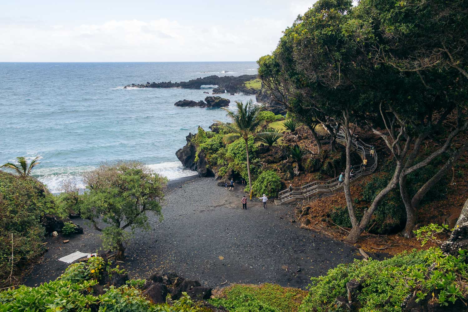 Black Sand Beach | Roads and Destinations