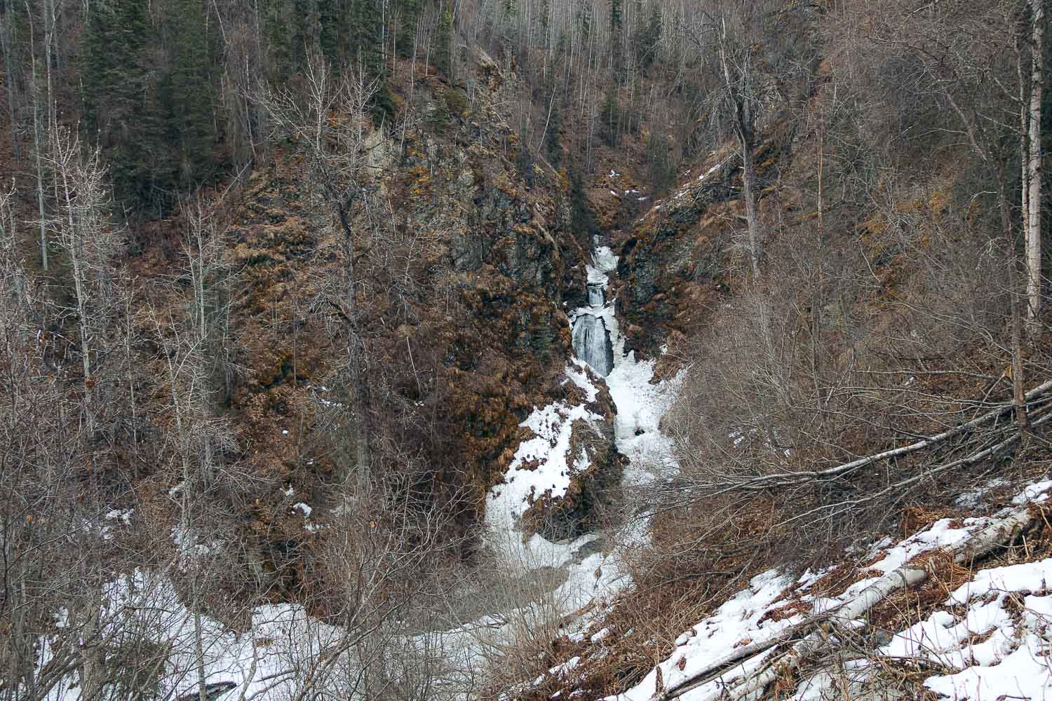 Thunder Bird Falls, Alaska | Roads and Destinations
