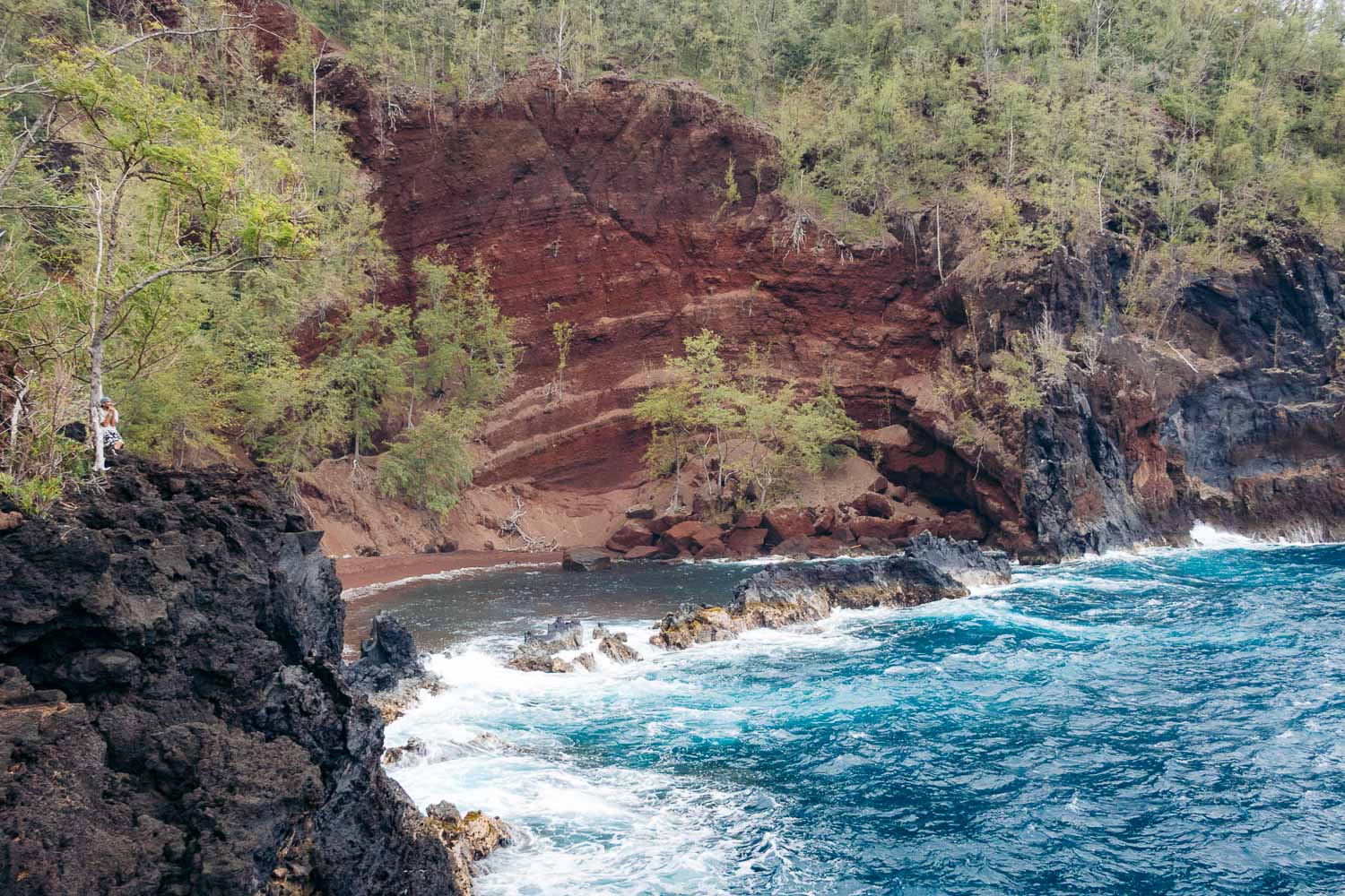 Red Sand Beach | Roads and Destinations