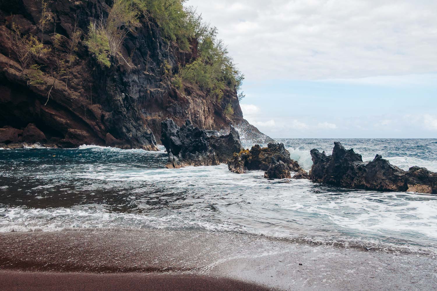Red Sand Beach | Roads and Destinations
